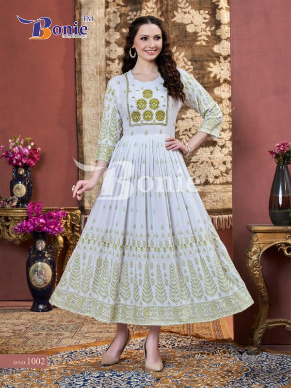 Bonie Laila Rayon Designer Exclusive Kurti Collection